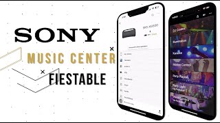 Sony Music Center & Fiestable Apps x SRS-XG500 Portable Speaker