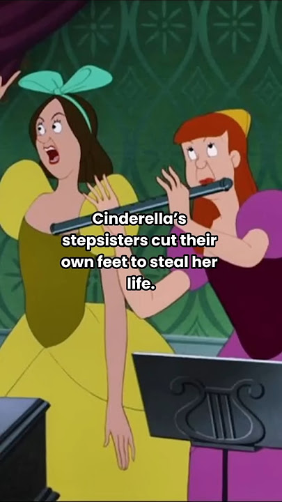 Cinderella’s Evil Sisters Suffered a Brutal Ending #disneyvsreality #cinderella