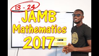 JAMB CBT Mathematics 2017 Past Questions 13 - 24 screenshot 5