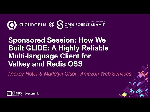 Sponsored Session: How We Built GLIDE - Mickey Hoter & Madelyn Olson, Amazon Web Services Episode cover