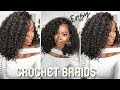 EASY Method to Install CROCHET BRAIDS | NO CORNROWS | NO HAIR OUT| NO BRAIDS ft Trendy Tresses