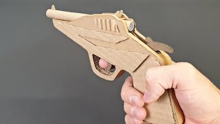 How to Make a Pistol from Cardboard by FUNLIFE 24,953 views 3 years ago 6 minutes, 51 seconds