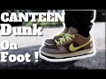 canteen dunks on feet