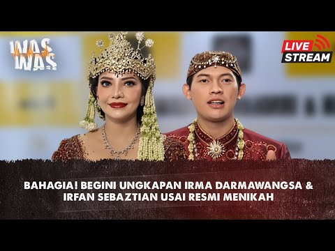 Ungkapan Bahagia Irfan Sebaztian & Irma Darmawangsa Usai Resmi Menikah