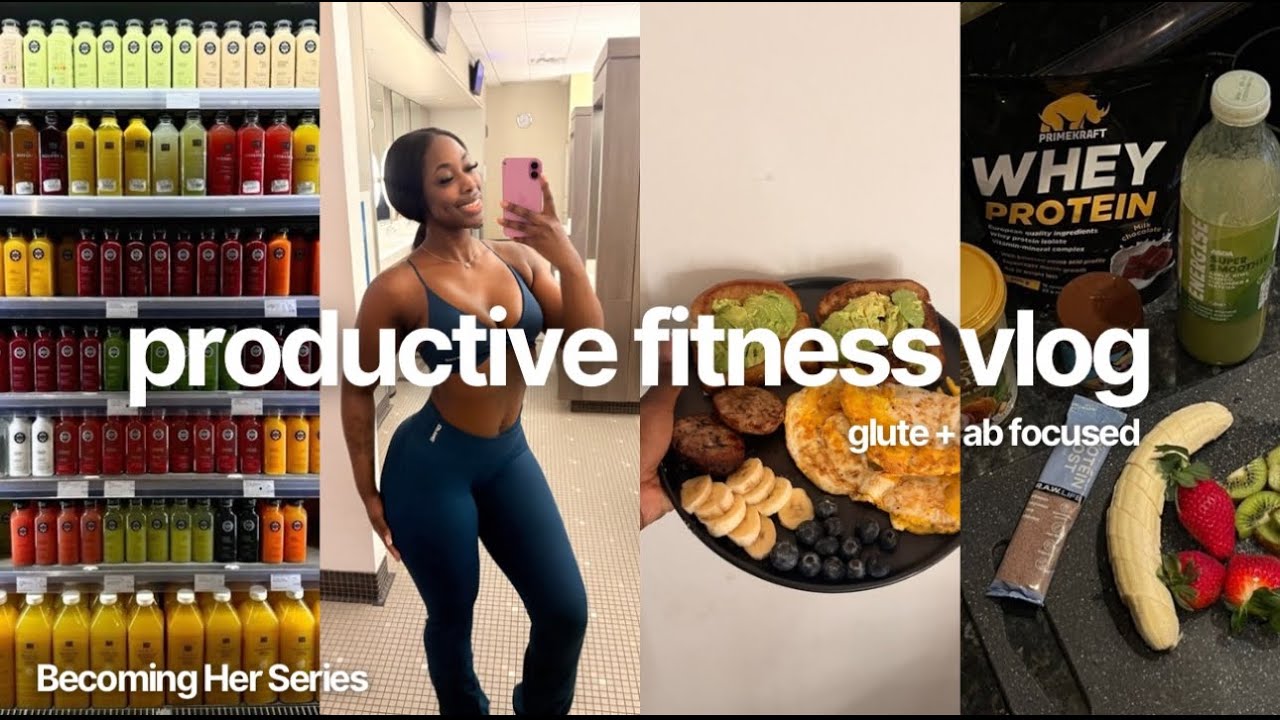 becoming her ep.1 | productive fitness vlog