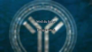 Eisbrecher Ohne dich (Alemán - Español)