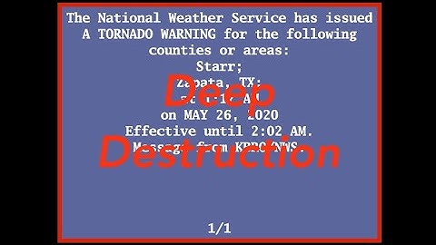 EAS Reenactment Mock: Deep Destruction