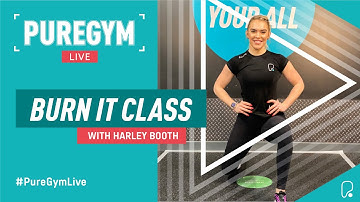 PureGym Live | 30 Minute Burn It Class with Harley