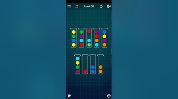 Ball Sort Puzzle - Color Sorting Games Level 58 Walkthrough Solution Android/iOS