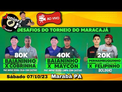 TORNEIO DE SINUCA AO VIVO EM CIPO-BA COM MAYCON DE TEIXEIRA #sinuca  #baianinho #sinucaaovivo 