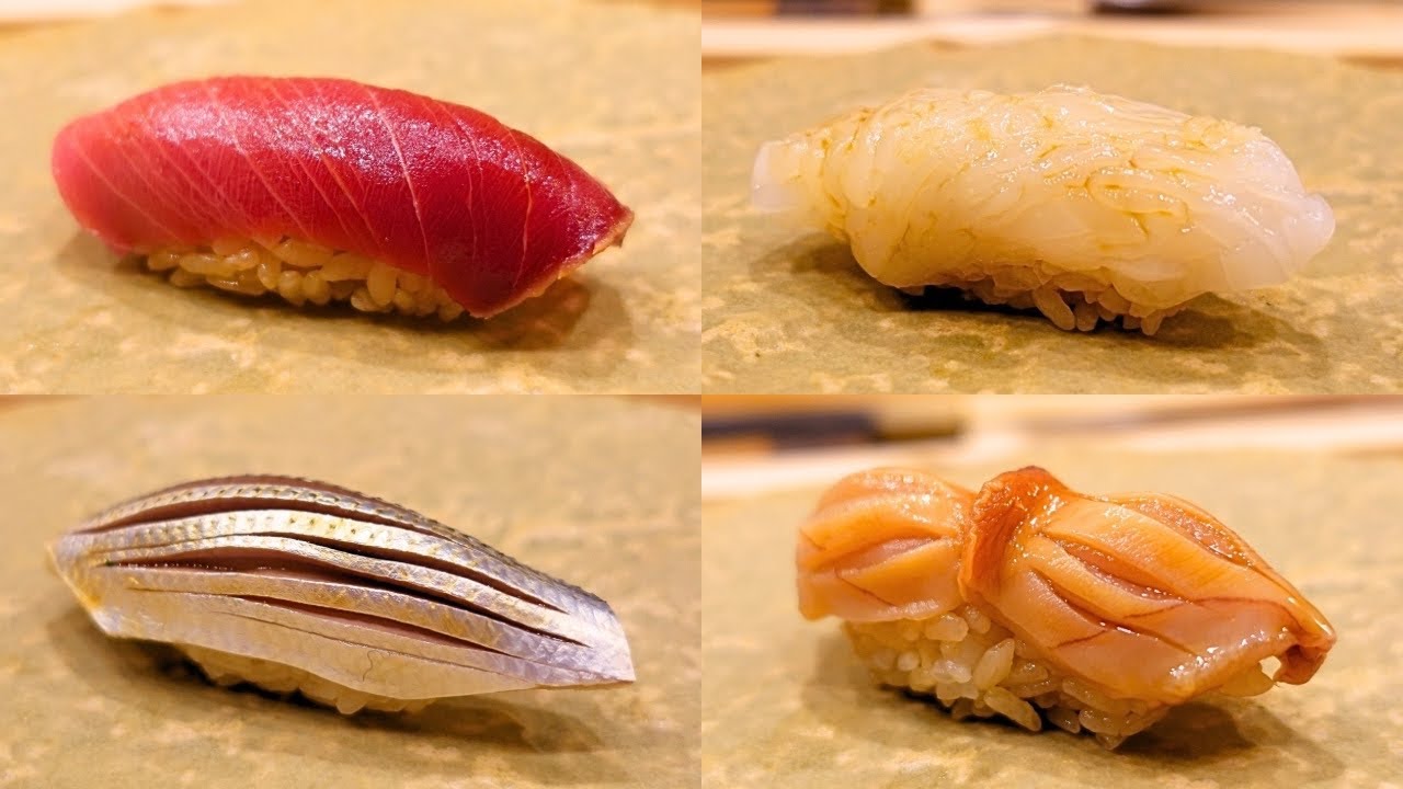 【ミシュラン選出】中トロの漬けやコハダが旨すぎる！わずか6席のカウンターで繰り広げられる関西の人気高級寿司店【鮓処 しん】