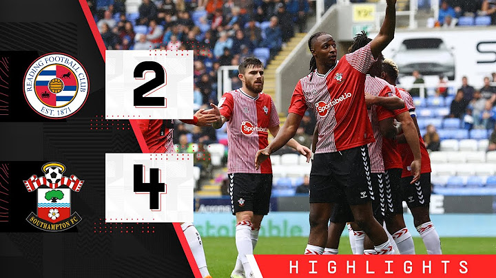 HIGHLIGHTS: Reading 2-4 Southampton | Pre-season friendly