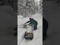 21 Мотособака в Зимней тайге Сибирь