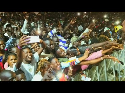 Navy Gabana Performing During Ruger Live In Juba
