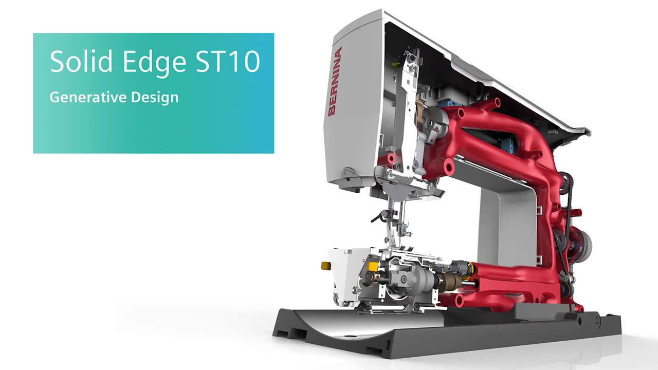 Solid Edge ST10 - Generative Design - YouTube