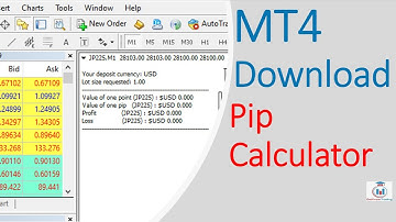 MT4 Pip Calculator - Download