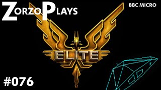 076: Pirate Skirmish In The Upper Atmosphere Of Beleteat - Quest For ELITE (BBC Micro)