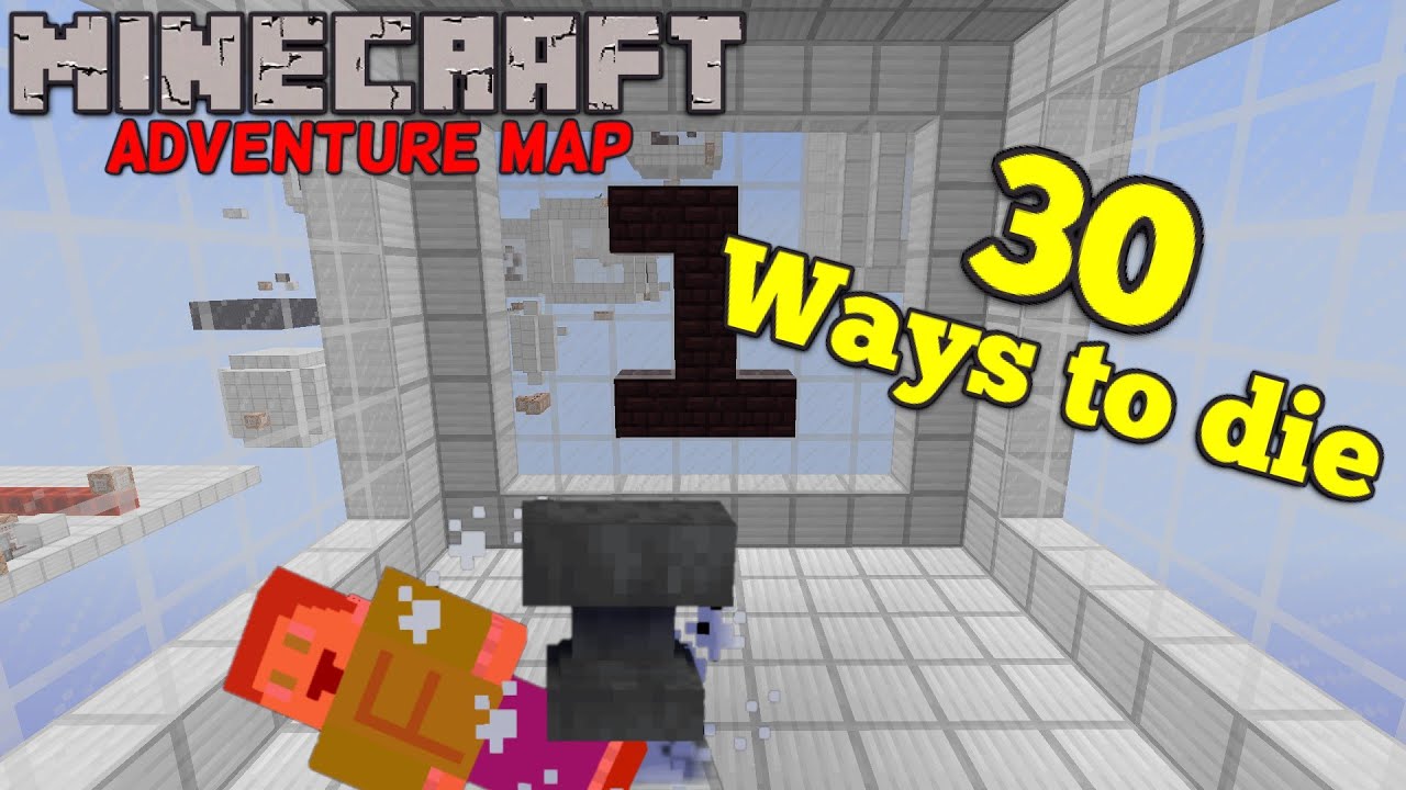 30 Wege in Minecraft zu sterben - Minecraft Adventure Map - YouTube