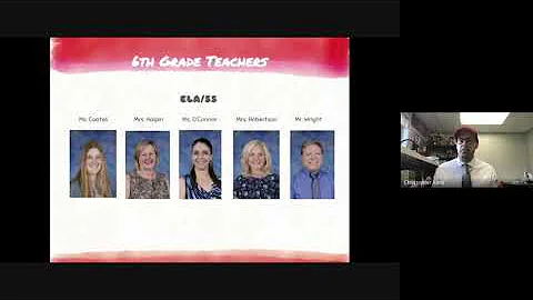 6th Grade Parent Orientation 2021