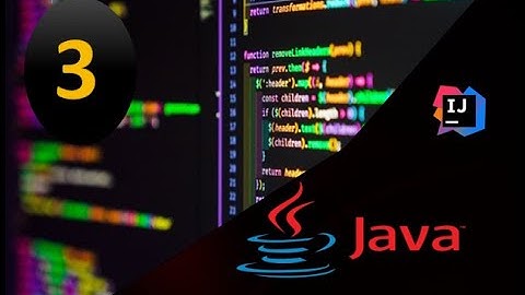 الدرس3 / المتغيرات بلغة الجافا Variables