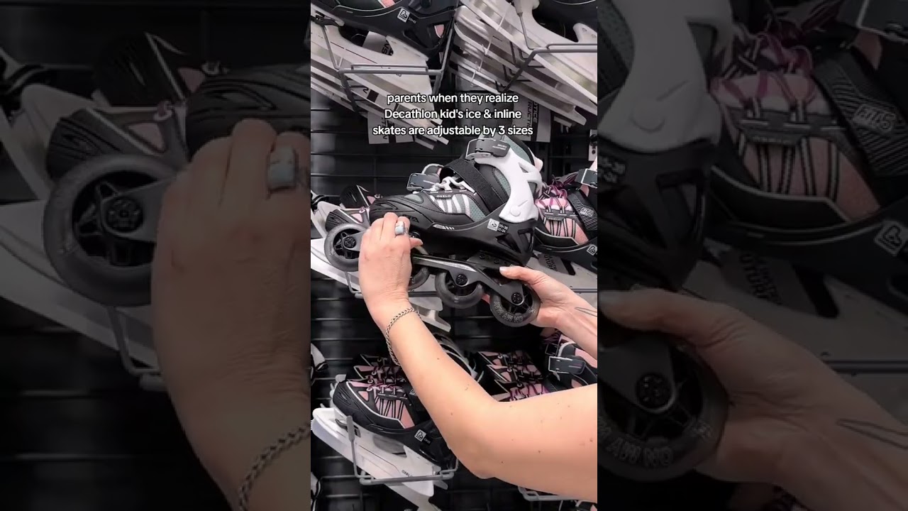 Enlarge it by 3 sizes so the skates can grow with your kid! 