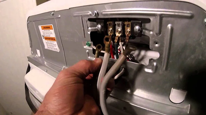 Changing a 4 prong Dryer for a 3 prong Outlet easy!