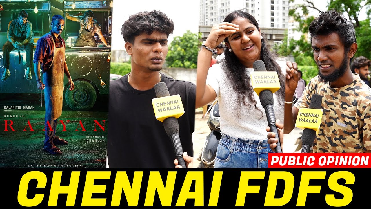 Raayan Public Review | Raayan Movie Review | Raayan Review | Dhanush | SJ Suryah | CW!