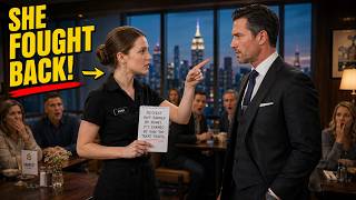 Everyone Feared the Ruthless Billionaire Single Dad — Until a Shy Waitress Fought Back
