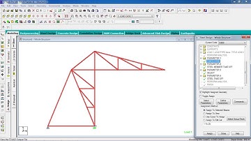 STAAD Pro Tutorials - Analysis & Design of Steel Truss Type-5 ( Day 36)