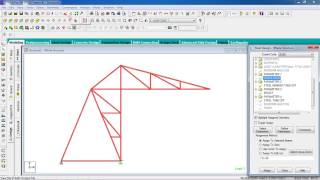 STAAD Pro Tutorials - Analysis & Design of Steel Truss Type-5 ( Day 36)