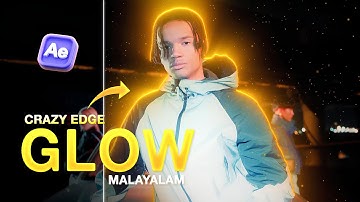 Crazy edge glow effect | Aftereffects