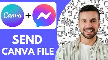 How to Send Canva File in Messenger - 2025 (NEW METHOD)