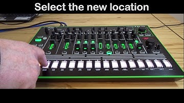 Roland TR-8 quick guide part 3 (how to copy pattern)