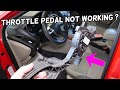 FORD FOCUS THROTTLE GAS ACCELERATOR PEDAL NOT WORKING NOT RESPONSIVE