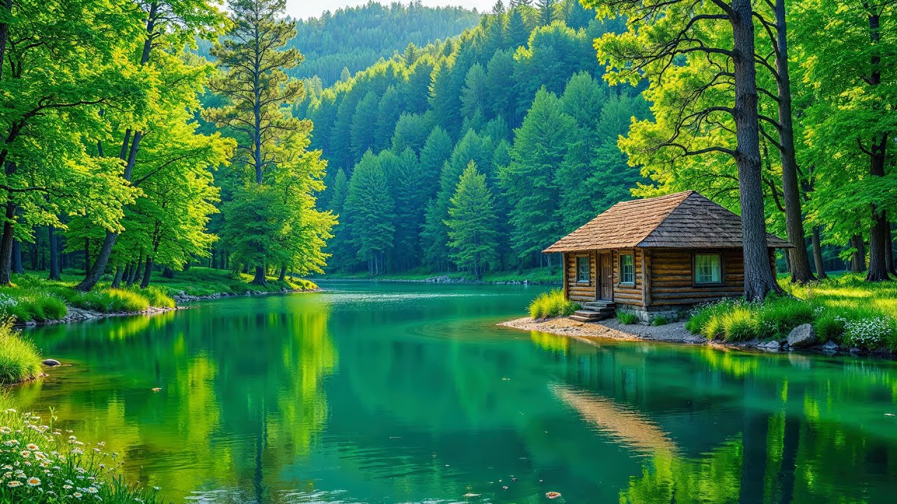 Успокаивает, восстанавливает нервную систему 🌿 Перестаньте думать, музыка для снятия стресса