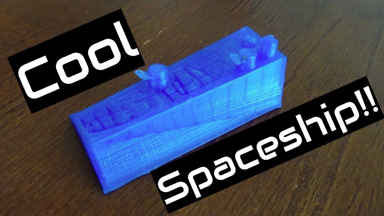 Cool Spaceship in Tinkercad YouTube