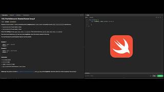 Find Minimum in Rotated Sorted Array II | Leetcode 154 - Swift