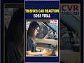 #trisha Reacts Shyly When Fan Mentions #vijay |#actress #trisha #vijay |  CVR ENGLISH SHORTS