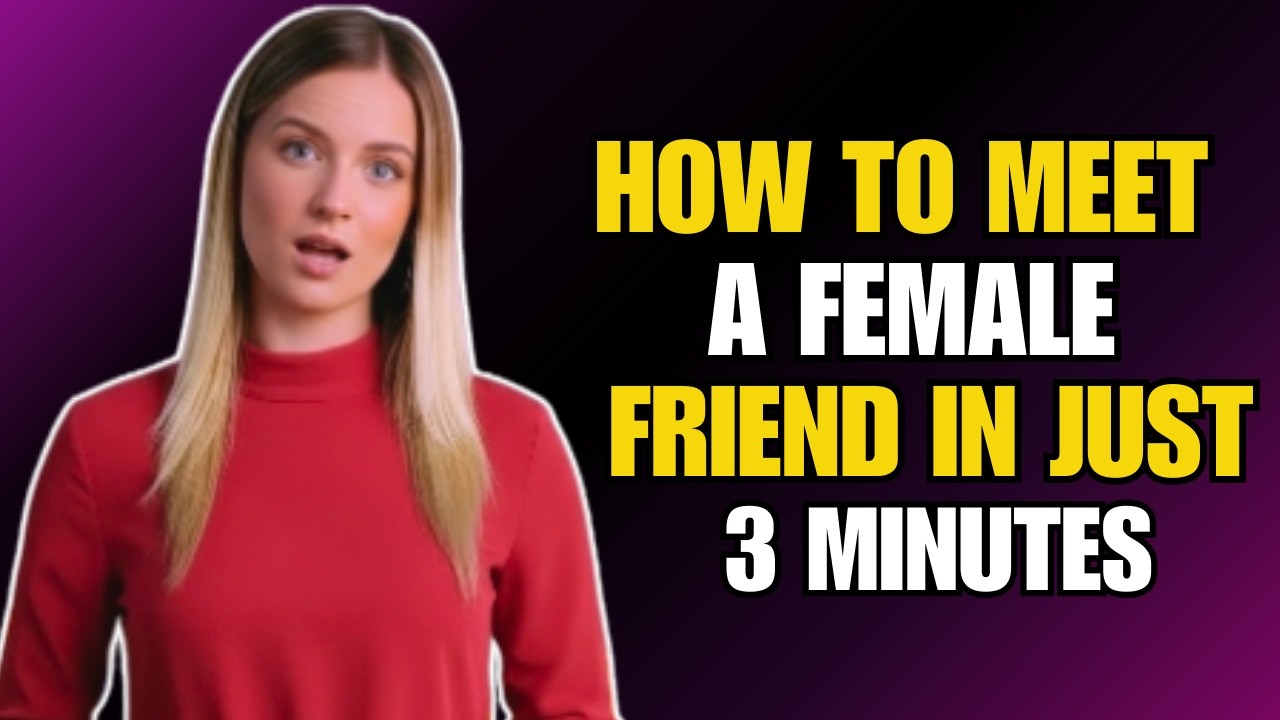 How to turn on a Female Friend… in 3 minutes flat! | Female Psychology