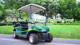 🚜⛳10L0L Golf Cart Front Bumper Cover For EZGO RXV 2008-Up#golf #golfer #golfcart #ezgo  #floormats