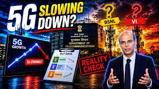 5G Growth Slows Down in India? BSNL &amp; Vi Reality Exposed Using DoT Data
