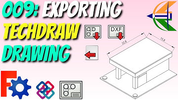 009 - All about Exporting Drawing | TechDraw for BIM in FreeCAD | Full Course