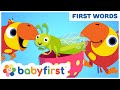 Toddler Learning Videos | Color Crew & Larry surprise eggs | Funny animals for kids | BabyFirst TV