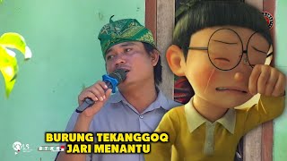 Sediiih menangiiis...Burung tekanggoq jari menantu_Mustamin Temu karya 05