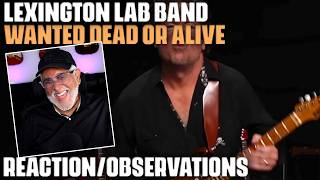 Wanted Dead Or Alive Bon Jovi By Lexington Lab Band, Reactionobservations By Musicianproducer