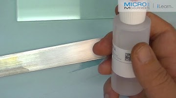 Tutorial:  Strain Gage Installation on Aluminum: Part 1 (in English and en Espanol!)