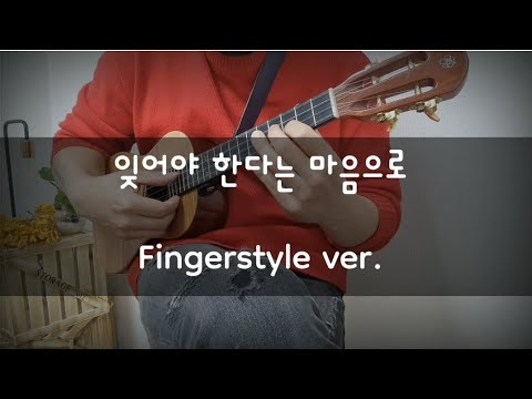잊어야 한다는 마음으로(Fingerstyle ver.) - 김광석