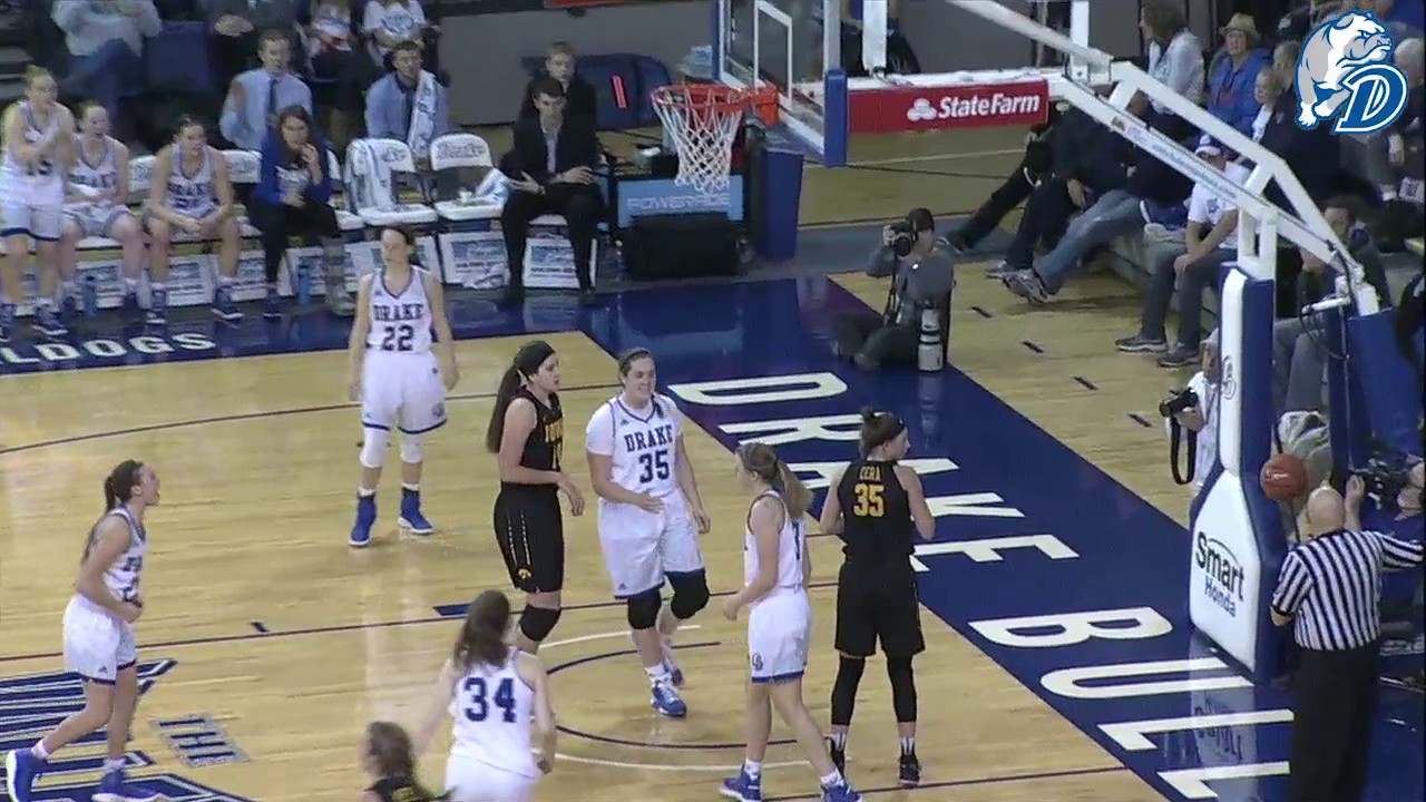 Drake Women's Basketball vs. Iowa YouTube