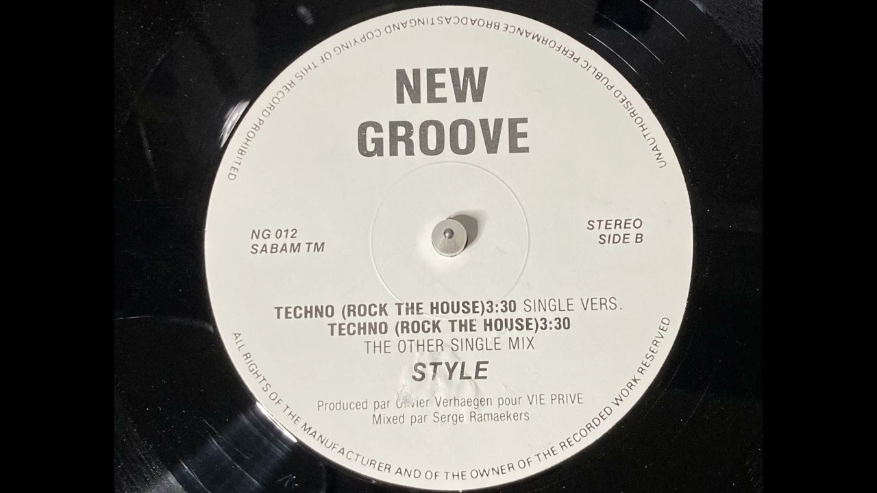 Style - Techno (Rock The House) (Single Version)