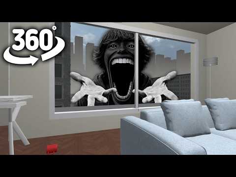 Giant SCP-067 in the City! | 360° VR